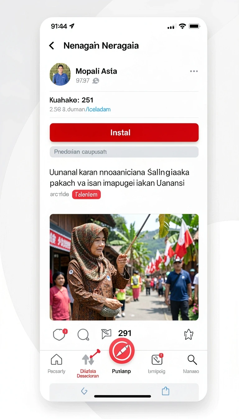 Galeri pratinjau visual km789 build APK resmi terbaru
